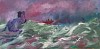 Beezy Bailey, Poseidon's Last Dance, Oil on canvas, 50 x 100cm