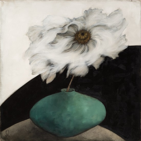 SHANY VAN DEN BERG, Flower from another garden in my favourite vase I
Oil on linen