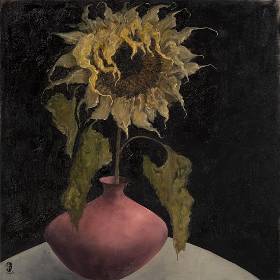 SHANY VAN DEN BERG, Flower from another garden in my favourite vase II
Oil on linen