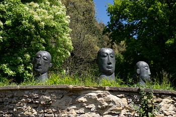 Olivia Musgrave, The Fates, Bronze, 91.4 x 48.3 cm (3) WEB SIZE