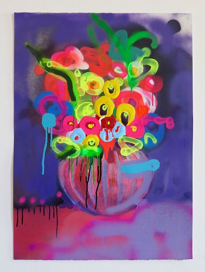 KILMANY-JO LIVERSAGE, POSIAE422
Artistico HP paper, acrylic, aerosol spray and marker on paper