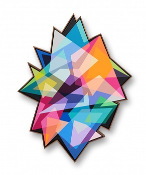 Andrzej Urbanski, As Yet Untitled II, Acrylic and spray paint on canvas, 143 x 110 cm