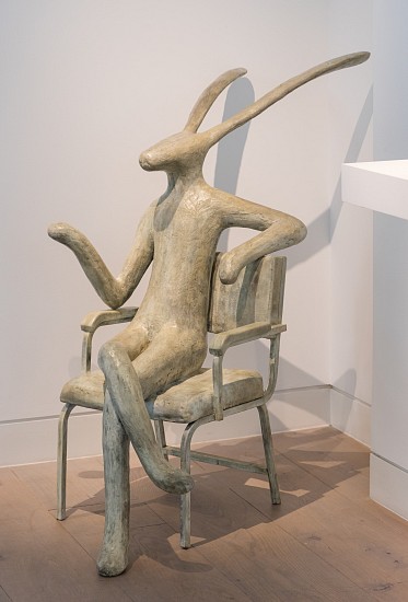 GUY DU TOIT, Hare on a Chair
Bronze