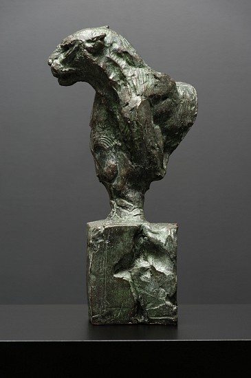 DYLAN LEWIS, S473 Lying Leopard Bust
Bronze