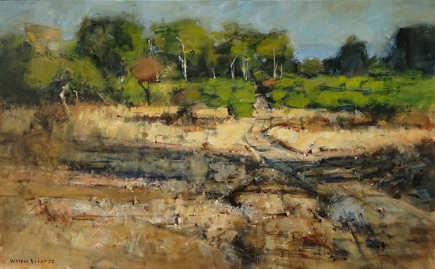 WALTER VOIGT, Road to Limpopo River Northern Kruger
Oil on canvas