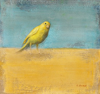 Claude Jammet, Pysanky, 2022, oil on paper on canvas, 27 x 29cm