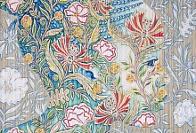 Gary Stephens, La Primavera, Newsprint collage and chalk pastel on folded paper, 158 x 122cm WEB SIZE
