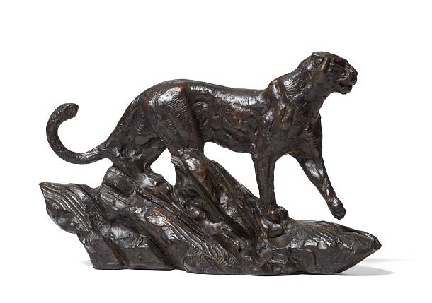 DYLAN LEWIS, S453 Walking Leopard V Maquette
Bronze