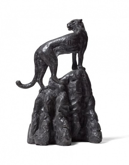 DYLAN LEWIS, S461 Leopard on Termite Mound Maquette
Bronze