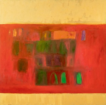 Penelope Stutterheime, Hearth IV, Oil on canvas, 140x140 cm, FGAC2267