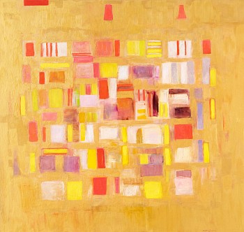 Penelope Stutterheime, Hearth V, Oil on canvas, 95x100 cm, FAC2268