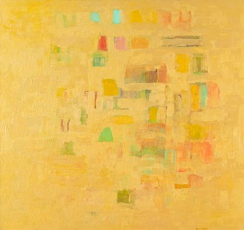 Penelope Stutterheime, Hearth VIII, Oil on canvas, 85x90 cm, FAC2271