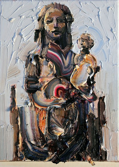 NIGEL MULLINS, Madonna of Global Ethics (after Statue de Notre Dame de Bonne Délivrance)
Oil on canvas