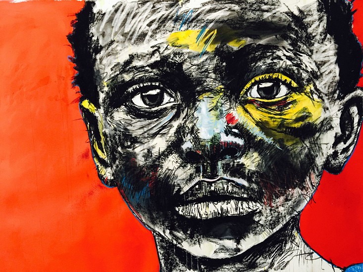 NELSON MAKAMO, Endless Gratitude, 2014
Mixed media on paper