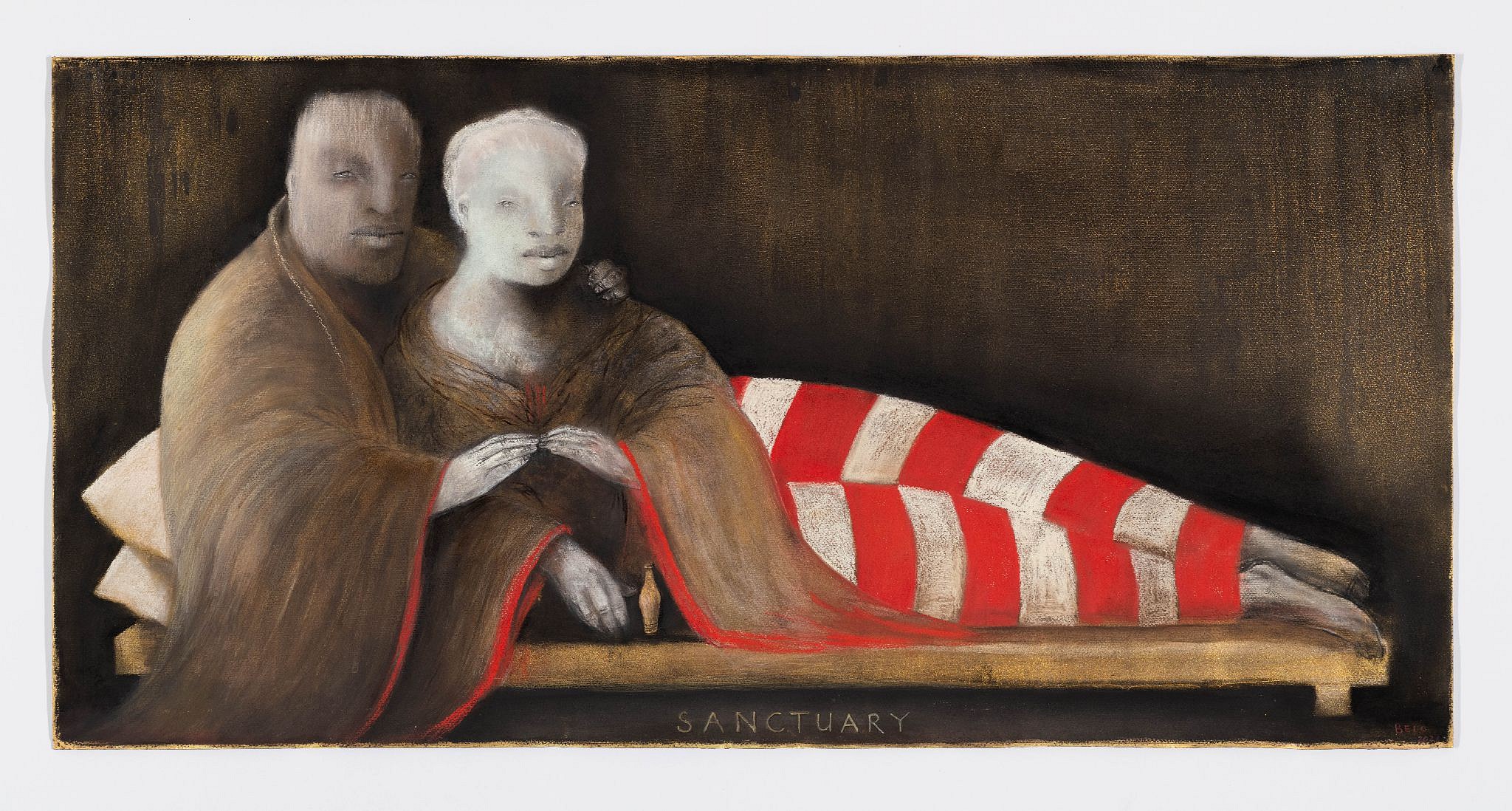 michael hall deborah bell sanctuary mixed media 2