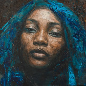 moment 2023 oil on linen 100x100cm