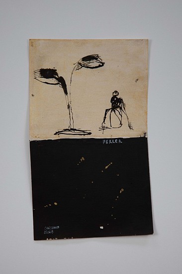 GUY FERRER, Croissance
Ink on antique paper