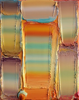 votive no.4 2024 oil on canvas 30 x 24 cm