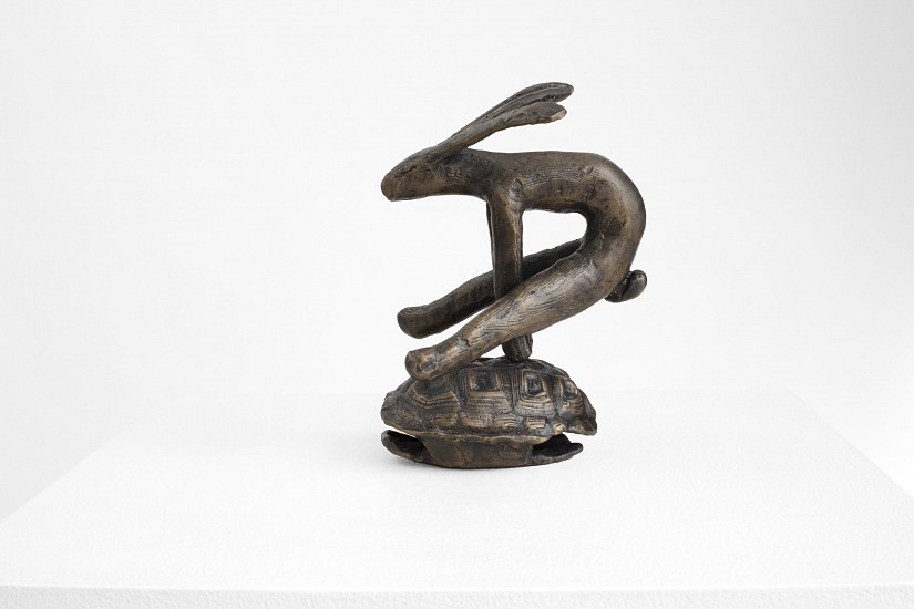 GUY DU TOIT, Hare Leap Frog Tortoise
Bronze