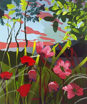 neill wright the journey acrylic on cavnas 92.5 x 78.5 x 5cm fac02587