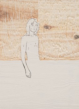 brett seiler willem again engraving on painted wood 30.5 x 22.5 cm c matt slater hr 2