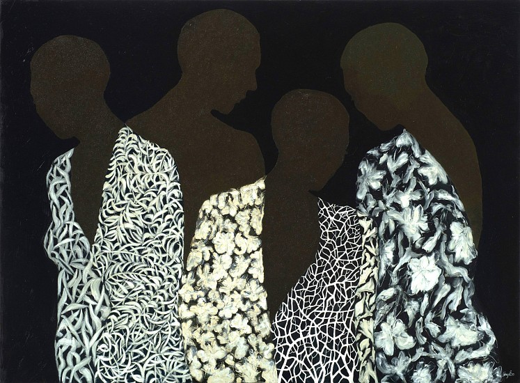 SHANY VAN DEN BERG, Intertwined II
Oil on canvas