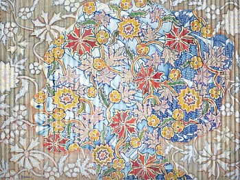 Blue Leticia with Polkadot Scarf