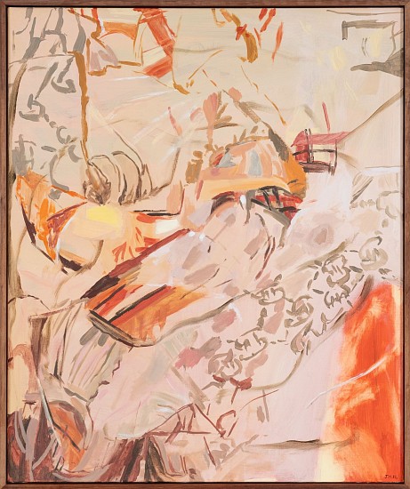 JEANNE HOFFMAN, Wonderfully, You Don't Even See it Until it is Right Underfoot
Acrylic on canvas