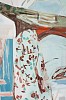 Jeanne Hoffman, Good Questions Return II, acrylic on Italian cotton, 100 x 80 cm (c) Matt Slater MR (detail 3)