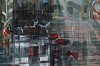 Jeanne Hoffman, The Sea Rushes Home, acrylic on Italian cotton, 80 x 100 cm (c) Matt Slater MR (detail 2)