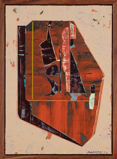 JOHN MURRAY, Unpack IX
acrylic on canvas board