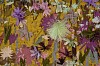 Arabella Caccia, Spring Flowers, Embroidery and applique on hand painted silk, 98 x 106 cm LR (c) Matt Slater (detail 3)