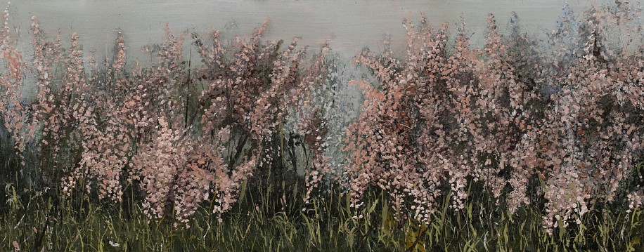 ARABELLA CACCIA, Keurboom Woodland
Oil on board