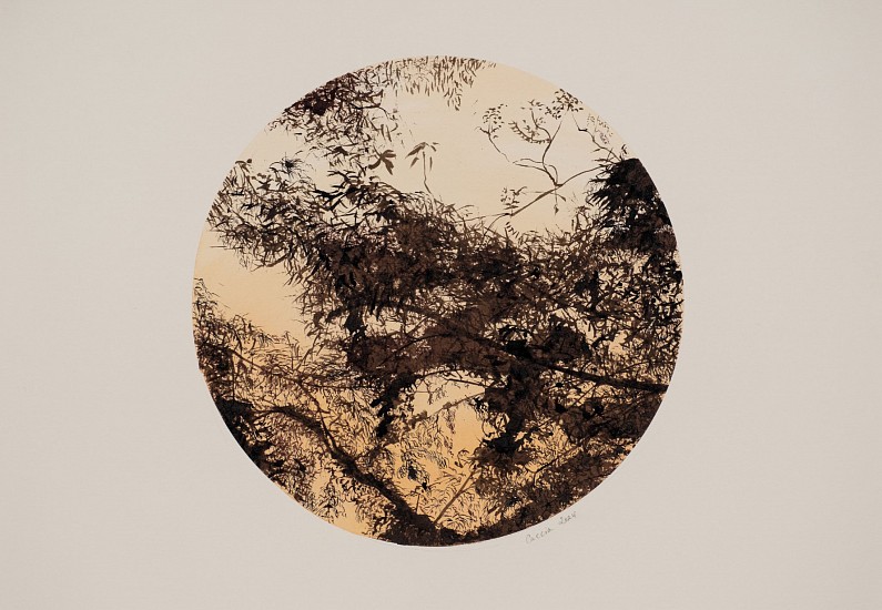ARABELLA CACCIA, Window at Dawn I
Mixed media on paper