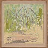 Arabella Caccia, Woodland, Embroidery and applique on hand painted silk, 40 x 40 cm LR (c) Matt Slater (1)