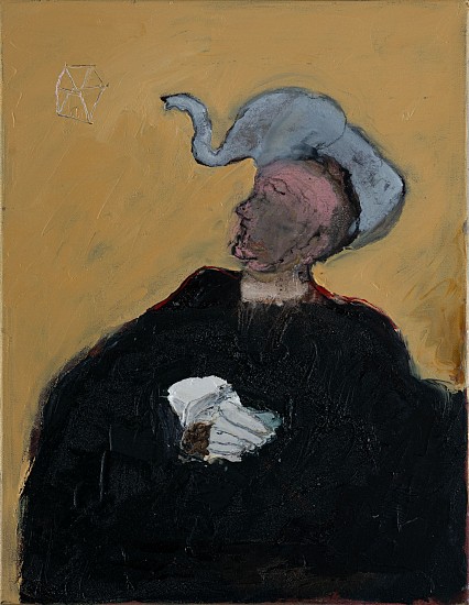 LORIENNE LOTZ, The elephant in the room
Oil and charcoal on canvas
