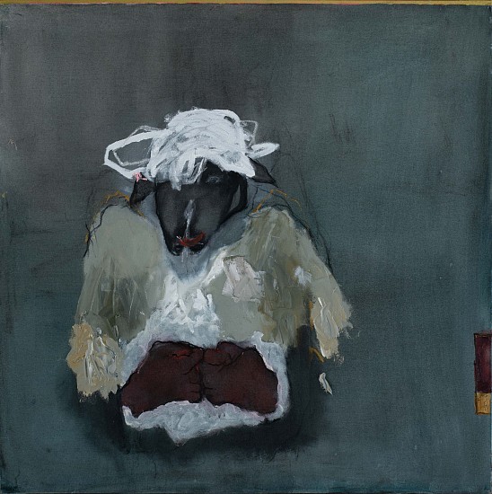 LORIENNE LOTZ, Sheepish
Oil and charcoal on canvas