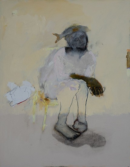 LORIENNE LOTZ, Troubled waters
Oil and charcoal on canvas