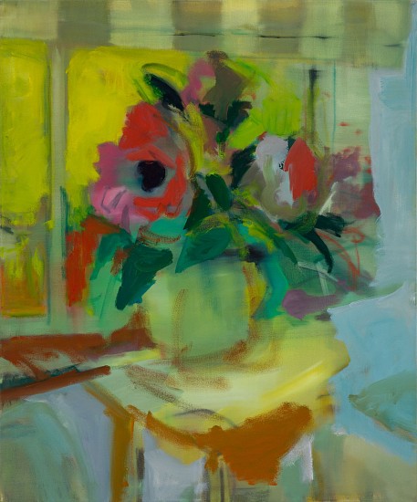 SWAIN HOOGERVORST, Flowers at the Old Age Home III
Oil on canvas