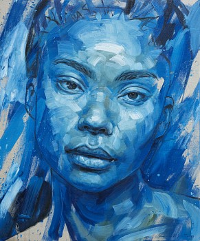 lionel smit intervals of form 2025 oil on linen 120x100cm hr