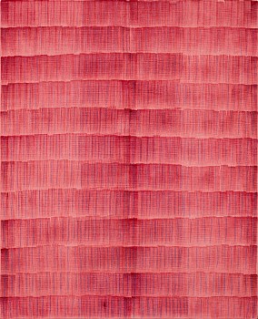 cathy abraham spectral counting red 54 x 44 cm hr