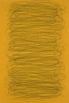 cathy abraham the two eights green on gold 90 x 60 cm hr