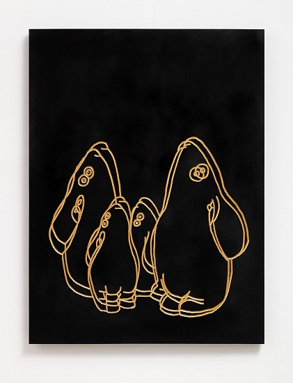 BRETT MURRAY, Dwell II
Perspex, wood & gold