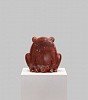 Brett Murray, Boiled Frog, ed of 6, French red marble, 32 x 33 x 27 cm LR (c) Mike Hall (1)
