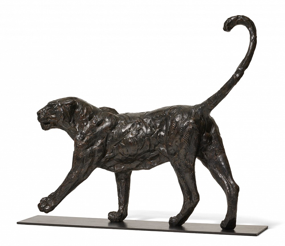 DYLAN LEWIS | S489 Walking Leopard VI Maquette | | Everard Read London