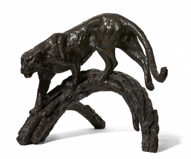 DYLAN LEWIS, S491 Leopard on Branch Maquette
Bronze