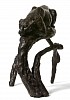 S492 Sleeping Leopard maquette II, bronze, 68 x 50 x 85 cm lo(4)