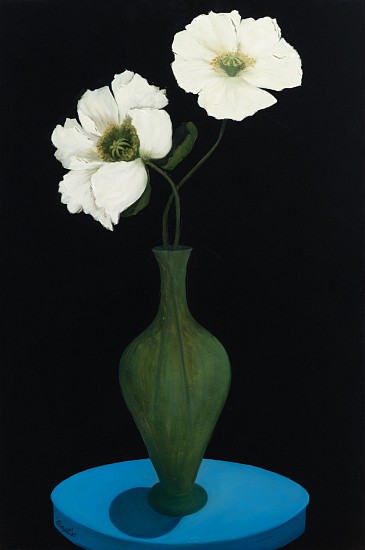 SHANY VAN DEN BERG, Embrace on a blue table
Oil on board