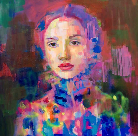 KILMANY-JO LIVERSAGE, ORPHIAH
acrylic,aerosol spray and marker on canvas