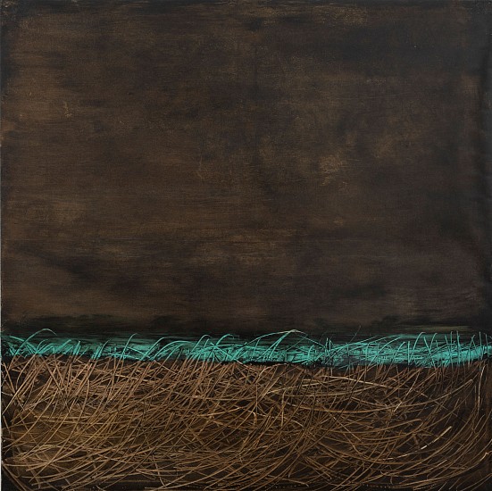 PHILIPPE UZAC, Entropy 3
gold leaf and oil on canvas